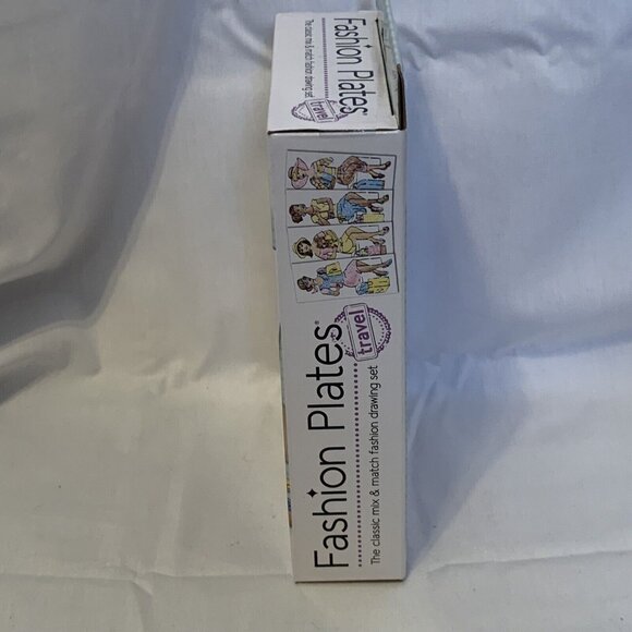 Fashion Plates TRAVEL Set Kahootz Dress Design Kit NIB Rubbing 30 pieces - Picture 3 of 8